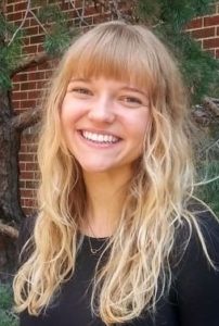 Picture of undergraduate researcher Emily Jones.